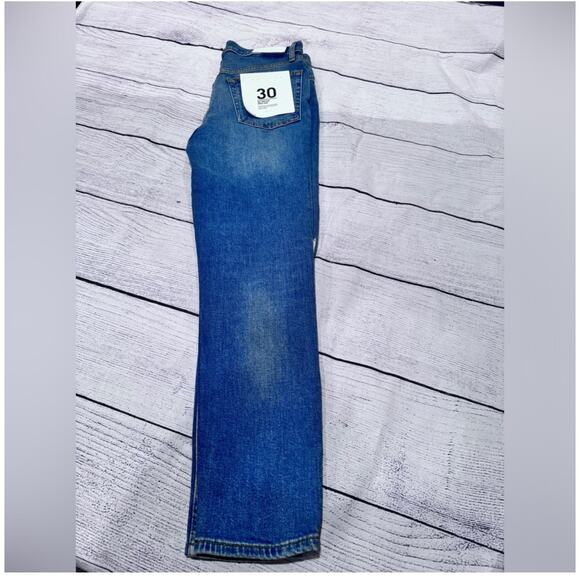 Re/Done 90's High Rise Ankle Crop Jeans - Picture 3 of 8